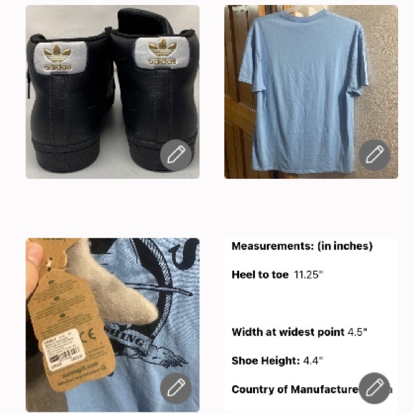 Adidas Originals w box sz6+JAWS Quint’s🦈🎣 Amity🏝XL+🦈15x7” - Picture 5 of 17